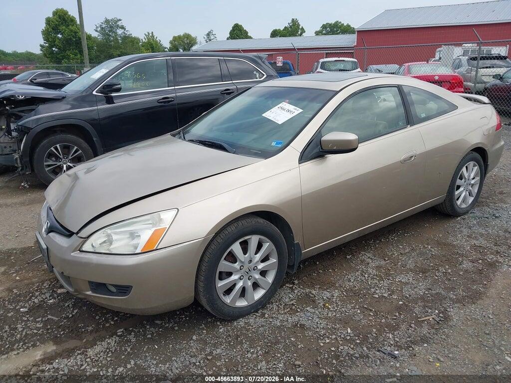 1HGCM82673A006136 2003 HONDA ACCORD CPE photo no. 2