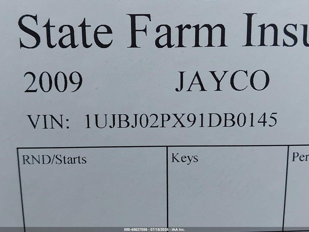 1UJBJ02PX91DB0145 2009 JAYCO EAGLE photo no. 9