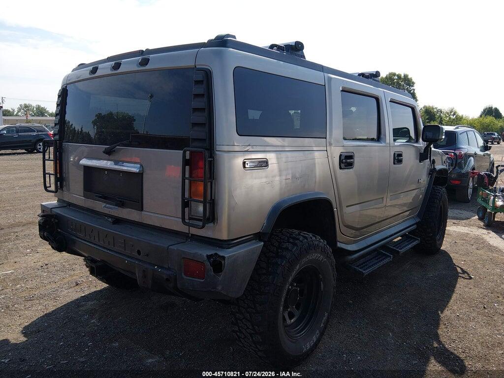 5GRGN23U23H120784 2003 HUMMER H2 photo no. 4