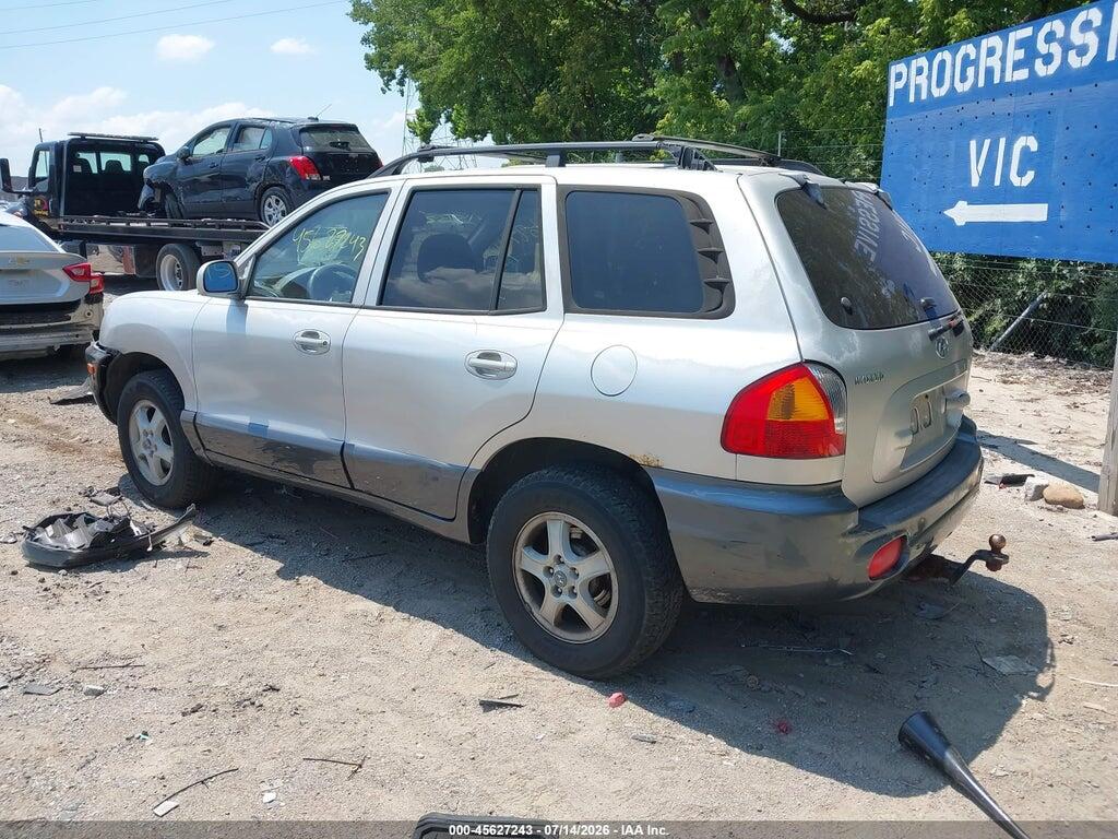 KM8SC73D33U430833 2003 HYUNDAI SANTA FE photo no. 3