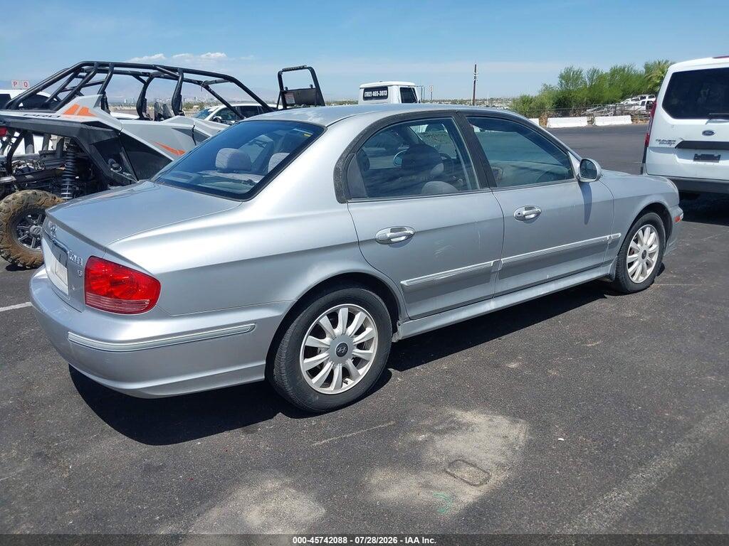 KMHWF35H63A889650 2003 HYUNDAI SONATA photo no. 4