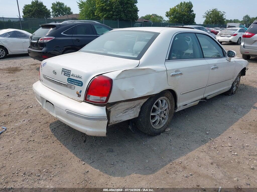 KMHFU45E43A242536 2003 HYUNDAI XG350 photo no. 4