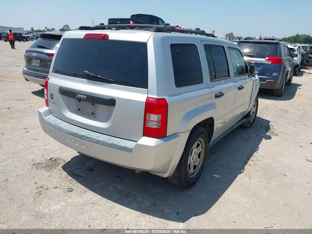 1J8FF28B79D113694 2009 JEEP PATRIOT photo no. 4