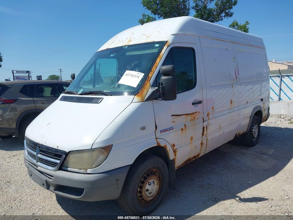 WD0PD644565965975 2006 DODGE SPRINTER VAN 2500 photo no. 2