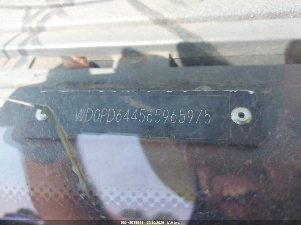 WD0PD644565965975 2006 DODGE SPRINTER VAN 2500 photo no. 9