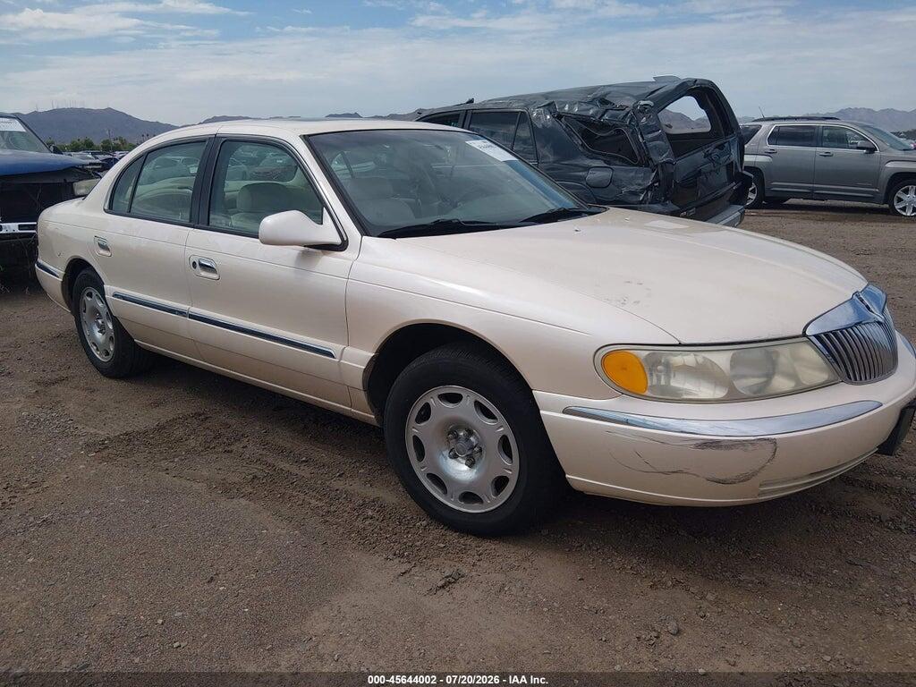 1998 LINCOLN CONTINENTAL 1LNFM97V6WY626274