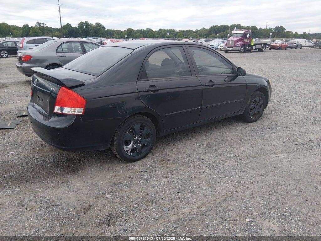 KNAFE222495601186 2009 KIA SPECTRA photo no. 4