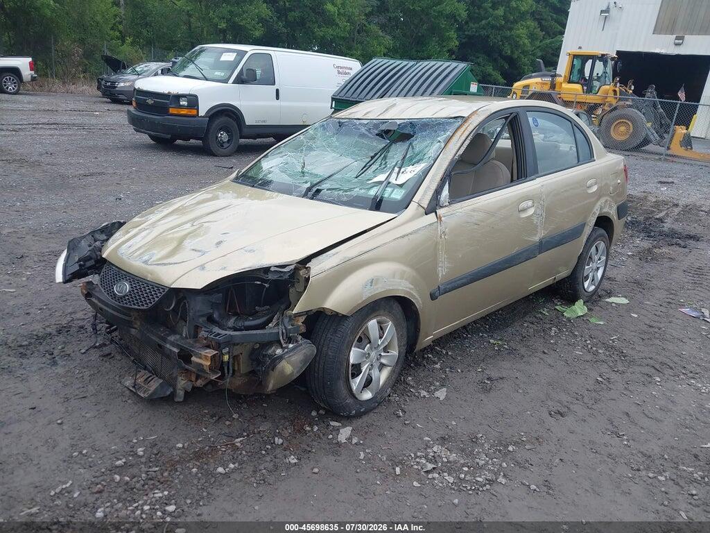 KNADE223396510078 2009 KIA RIO photo no. 2