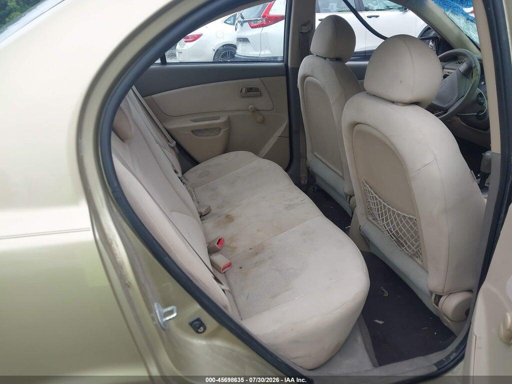 KNADE223396510078 2009 KIA RIO photo no. 8