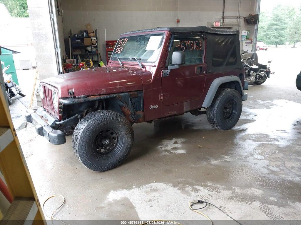 1J4FA29193P361957 2003 JEEP WRANGLER photo no. 2