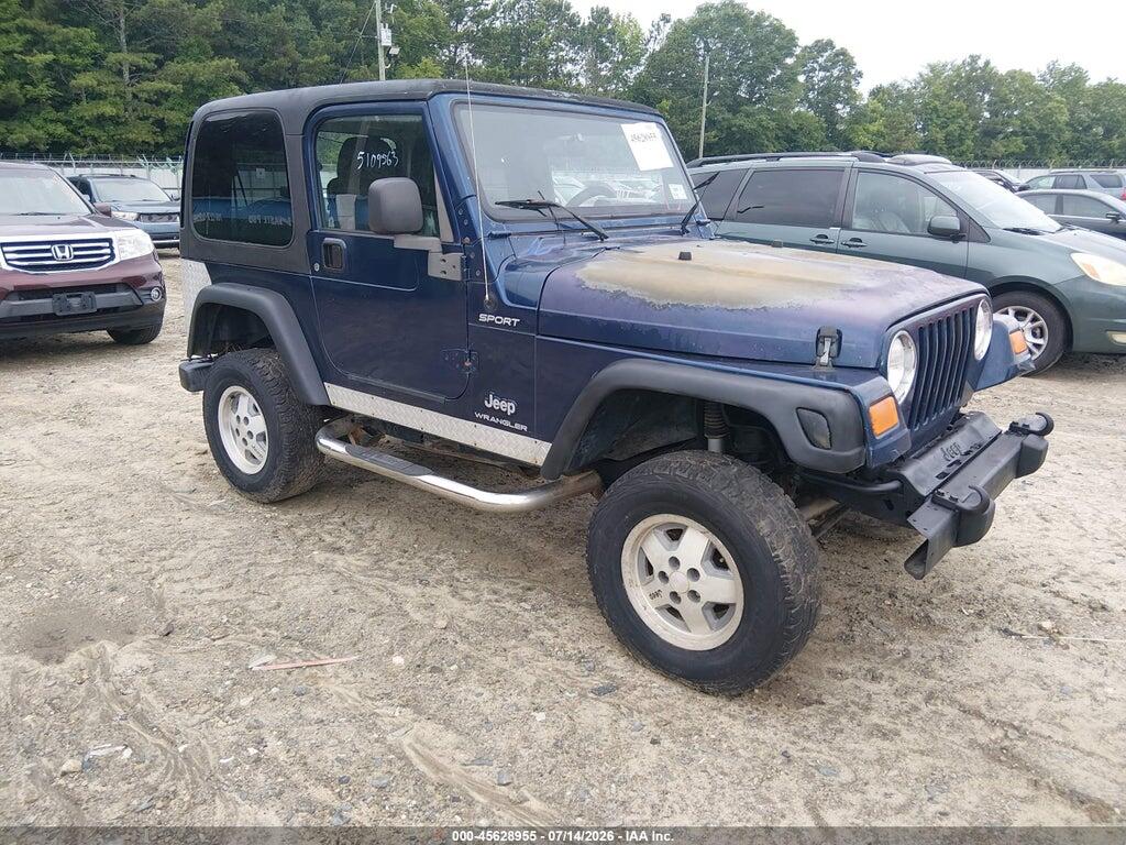 1J4FA49S13P341898 2003 JEEP WRANGLER photo no. 1