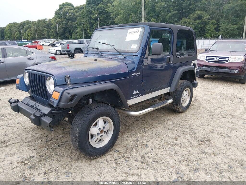 1J4FA49S13P341898 2003 JEEP WRANGLER photo no. 2