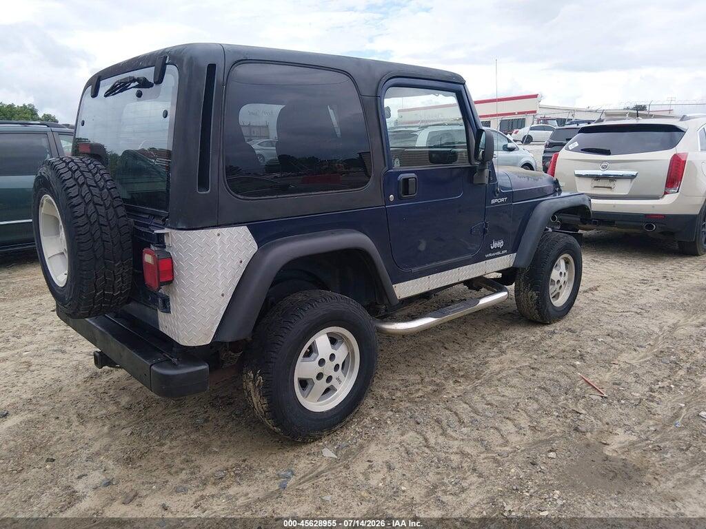 1J4FA49S13P341898 2003 JEEP WRANGLER photo no. 4