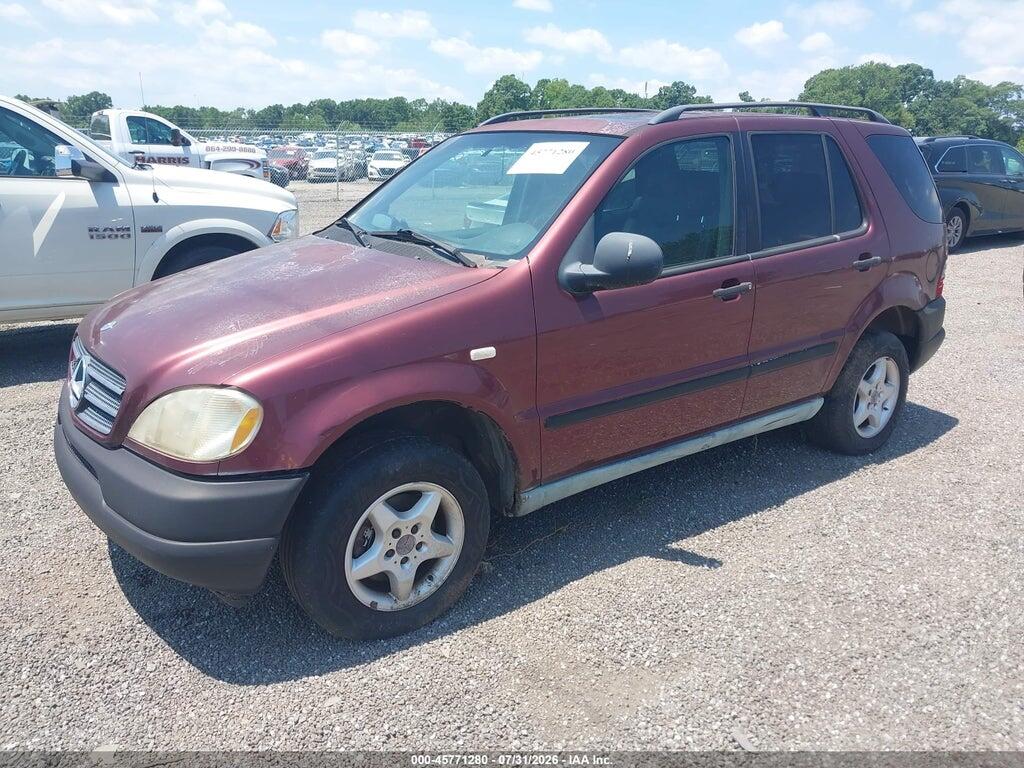 4JGAB54E3WA015480 1998 MERCEDES-BENZ ML 320 photo no. 2