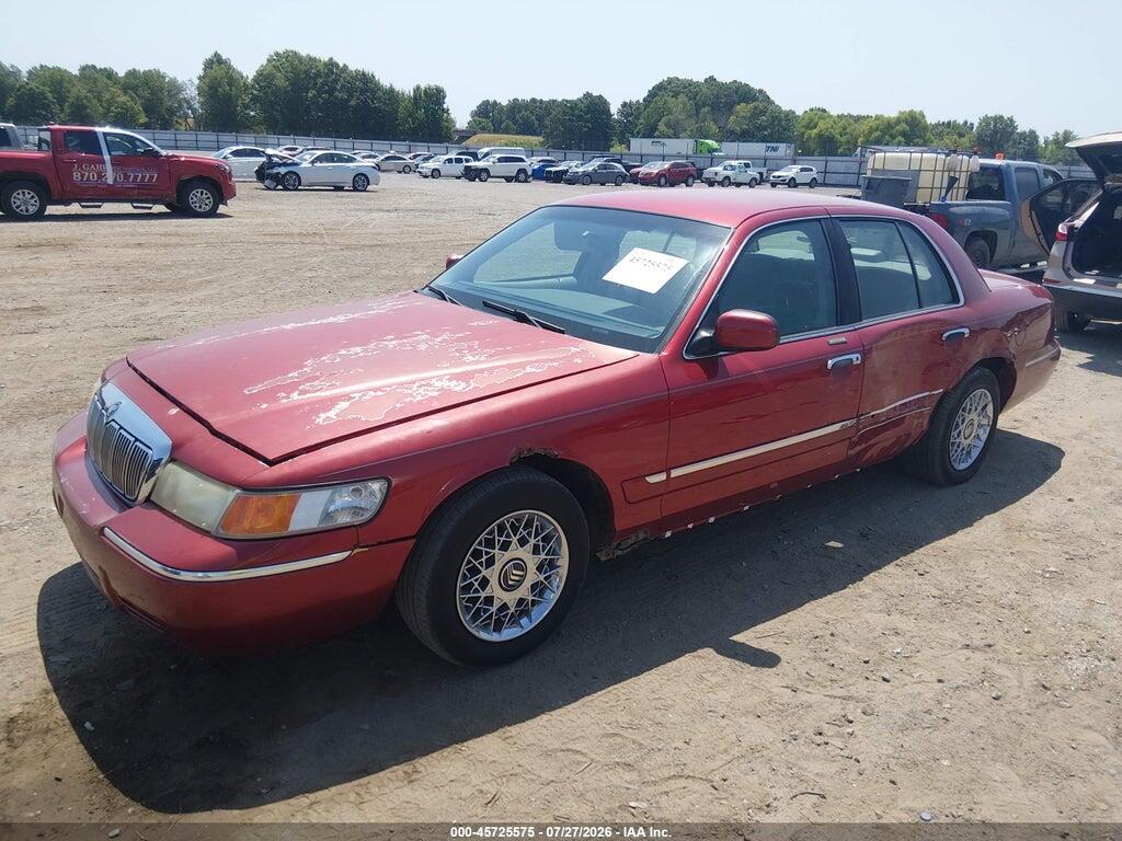 2MEFM74W5WX685918 1998 MERCURY GRAND MARQUIS photo no. 2