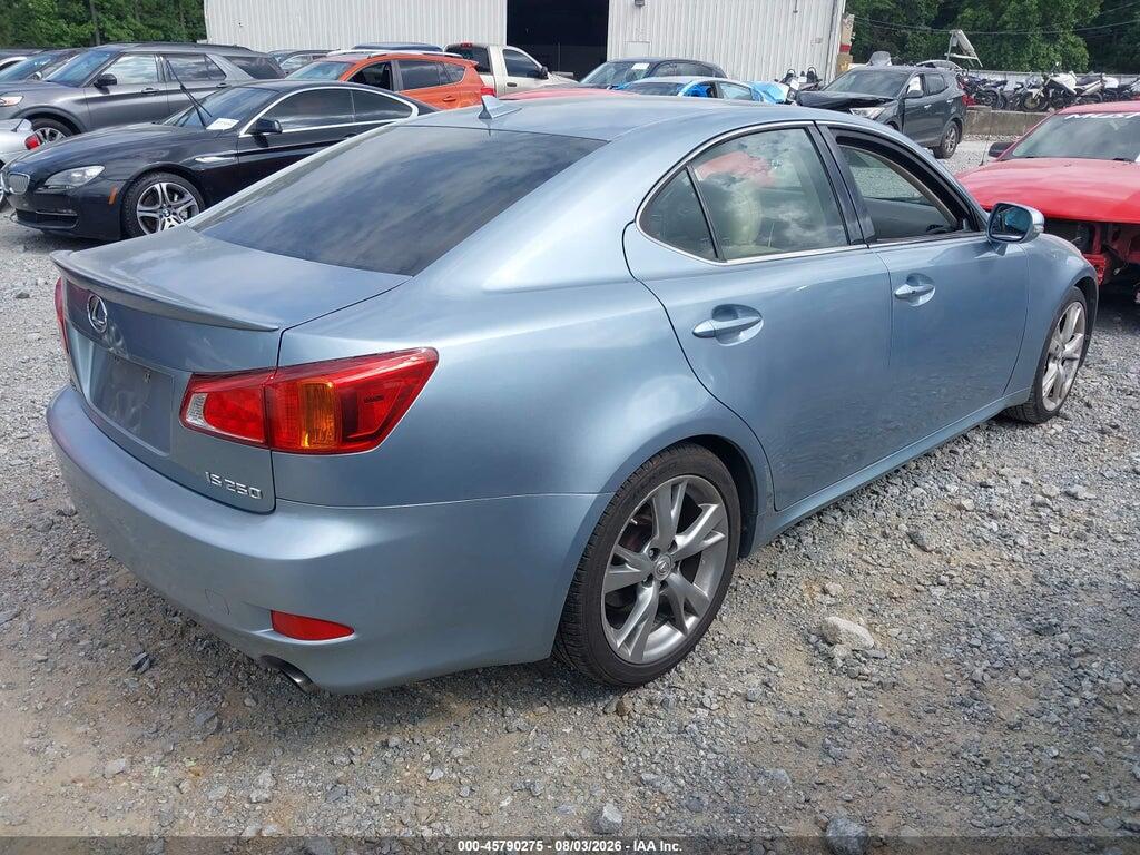 JTHBK262295094159 2009 LEXUS IS 250 photo no. 4