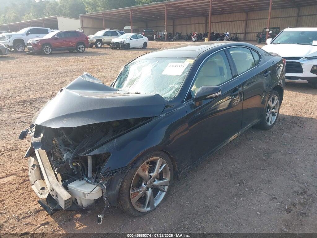 JTHBK262X92092094 2009 LEXUS IS 250 photo no. 2