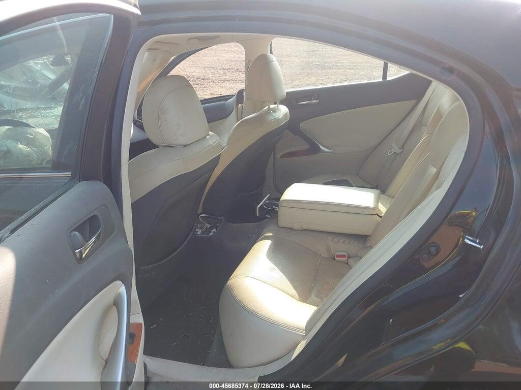 JTHBK262X92092094 2009 LEXUS IS 250 photo no. 8