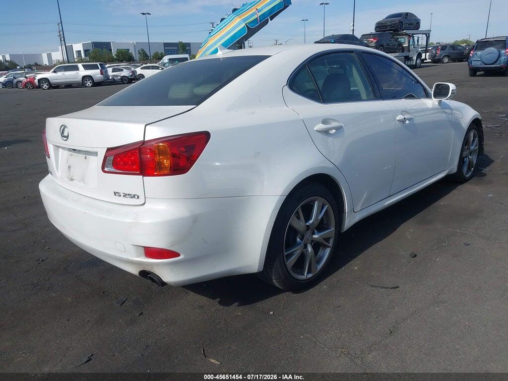 JTHBK262395096521 2009 LEXUS IS 250 photo no. 4