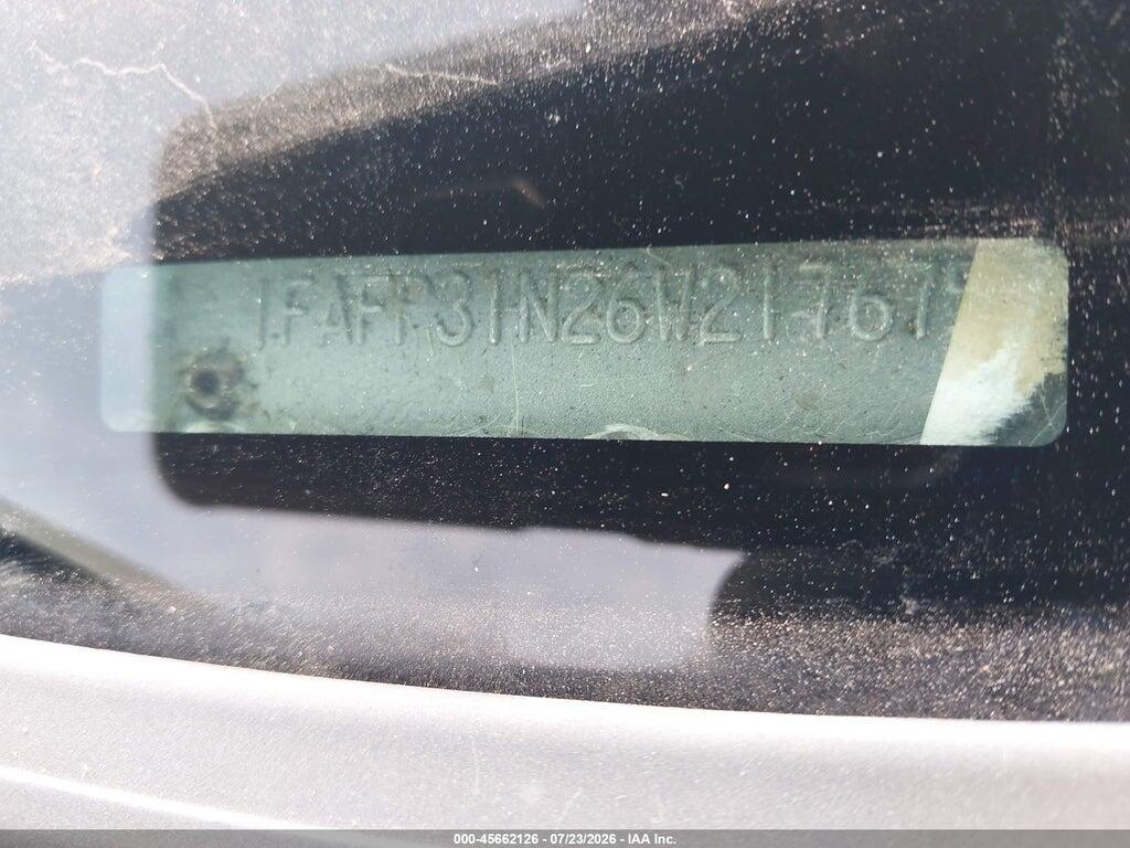 1FAFP31N26W217675 2006 FORD FOCUS photo no. 9