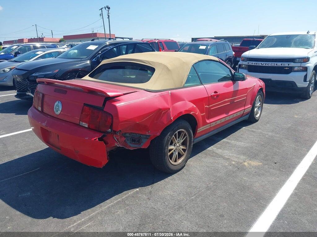1ZVFT84N565262126 2006 FORD MUSTANG photo no. 4