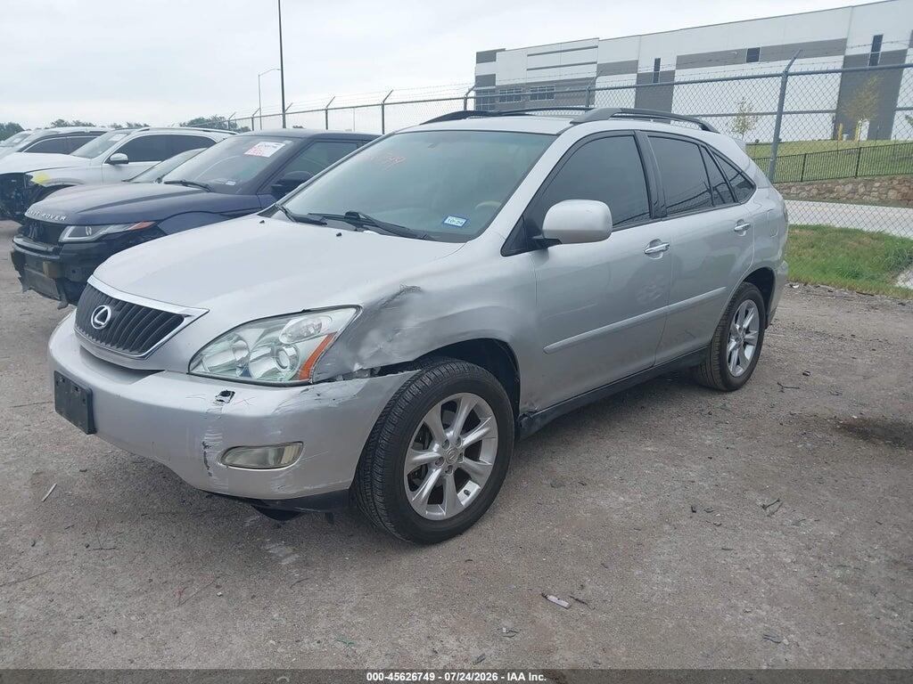2T2GK31UX9C079543 2009 LEXUS RX 350 photo no. 2