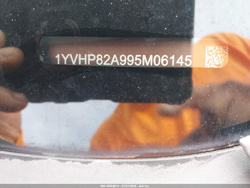 1YVHP82A995M06145 2009 MAZDA MAZDA6 photo no. 9