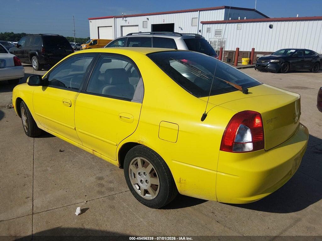 KNAFB161235127573 2003 KIA SPECTRA photo no. 3