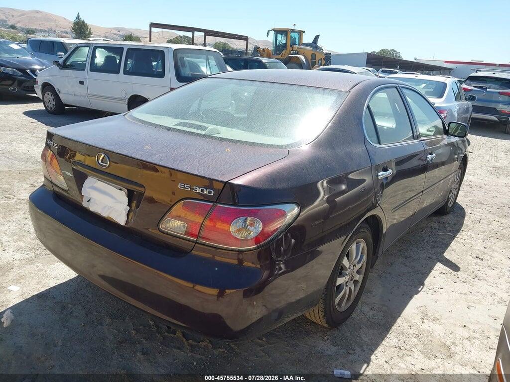 JTHBF30G630100421 2003 LEXUS ES 300 photo no. 4
