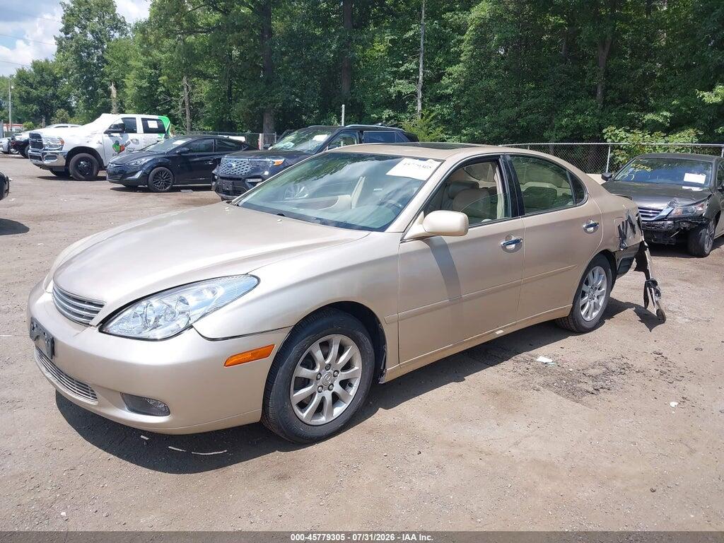 JTHBF30GX30125533 2003 LEXUS ES 300 photo no. 2
