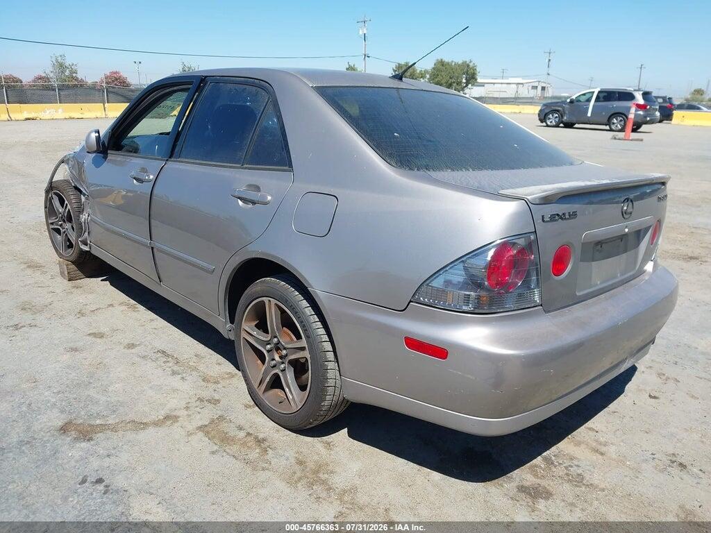 JTHBD192730079225 2003 LEXUS IS 300 photo no. 3