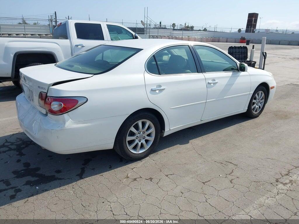 JTHBF30G330121825 2003 LEXUS ES 300 photo no. 4