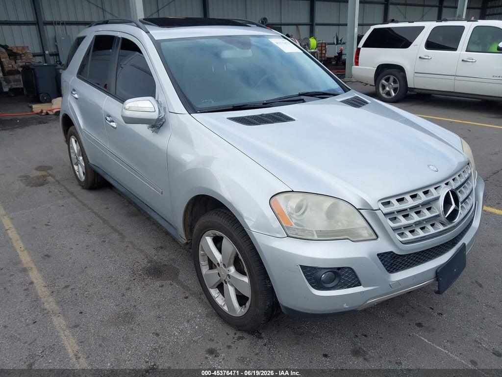 4JGBB86E69A520842 2009 MERCEDES-BENZ ML 350 photo no. 1