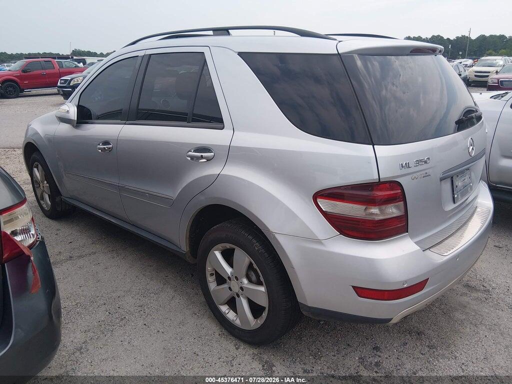 4JGBB86E69A520842 2009 MERCEDES-BENZ ML 350 photo no. 3
