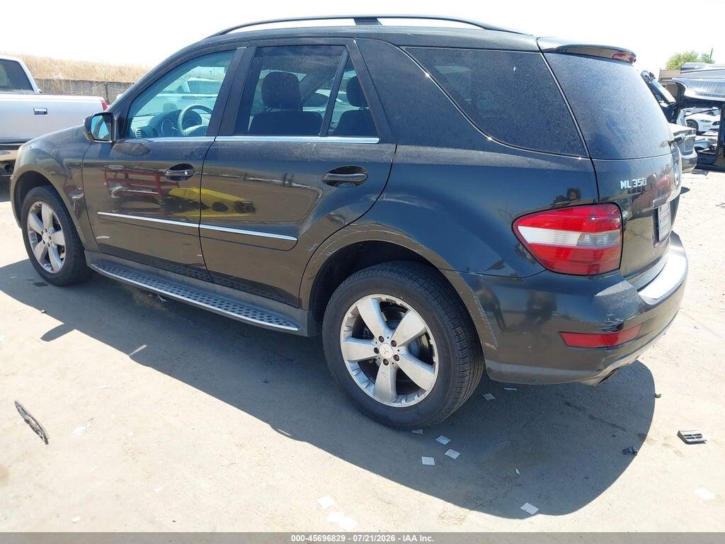 4JGBB86E49A488182 2009 MERCEDES-BENZ ML 350 photo no. 3