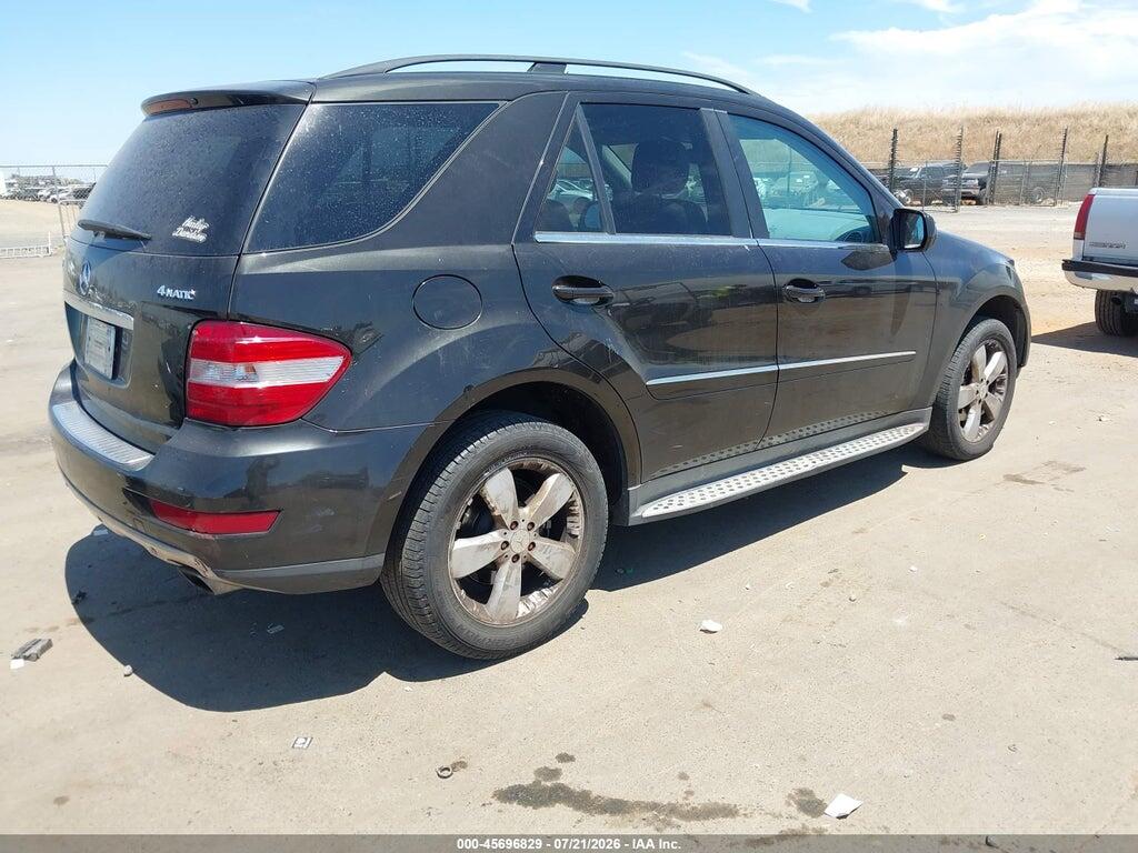 4JGBB86E49A488182 2009 MERCEDES-BENZ ML 350 photo no. 4