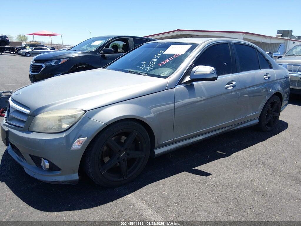 WDDGF81X39R067231 2009 MERCEDES-BENZ C 300 photo no. 2
