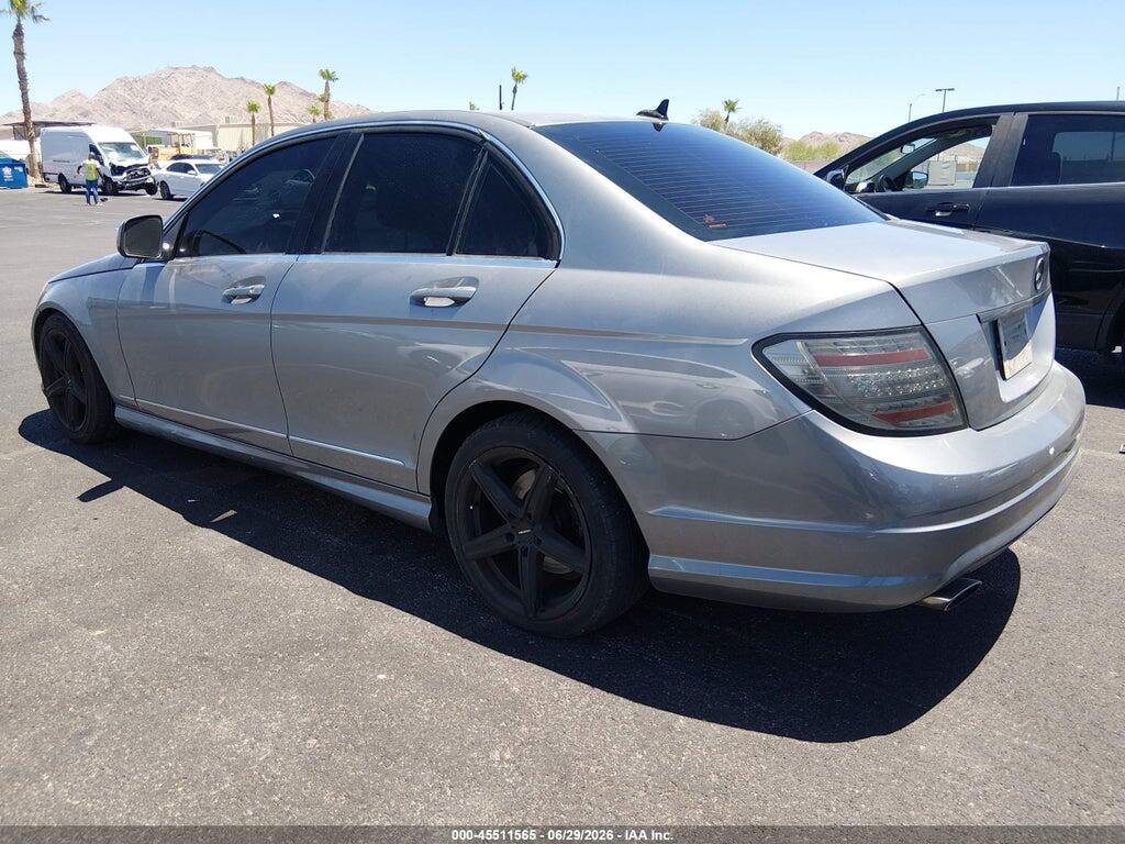 WDDGF81X39R067231 2009 MERCEDES-BENZ C 300 photo no. 3