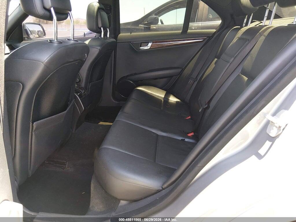 WDDGF81X39R067231 2009 MERCEDES-BENZ C 300 photo no. 8