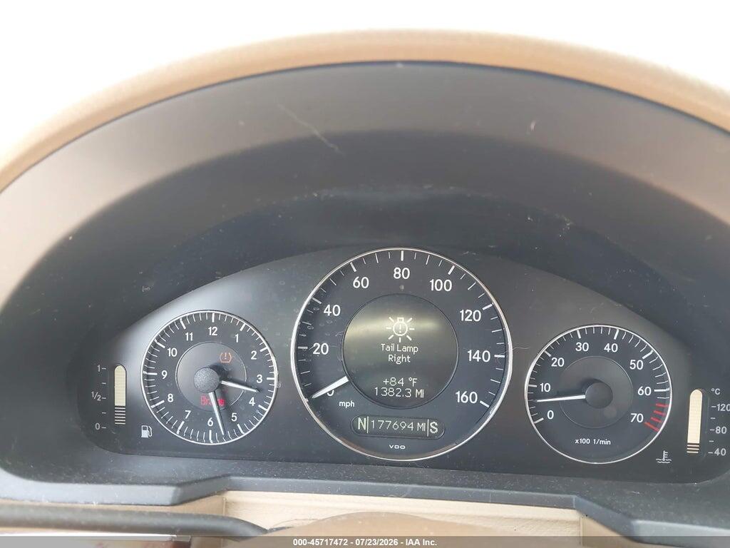 WDBUH87X49B368628 2009 MERCEDES-BENZ E 350 photo no. 7