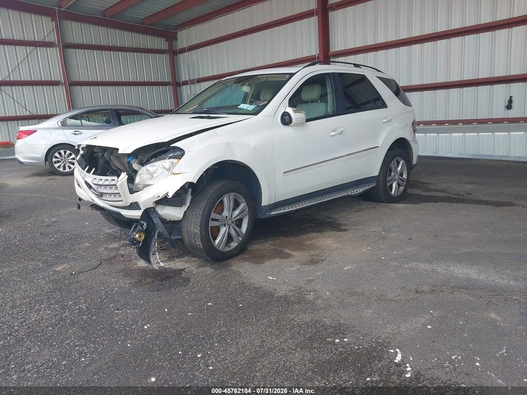 4JGBB86E79A492856 2009 MERCEDES-BENZ ML 350 photo no. 2
