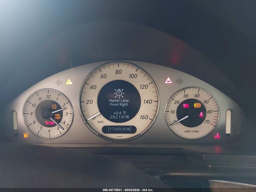 WDBUF87X19B369502 2009 MERCEDES-BENZ E 350 photo no. 7