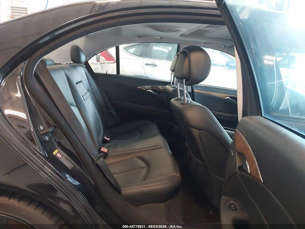 WDBUF87X19B369502 2009 MERCEDES-BENZ E 350 photo no. 8