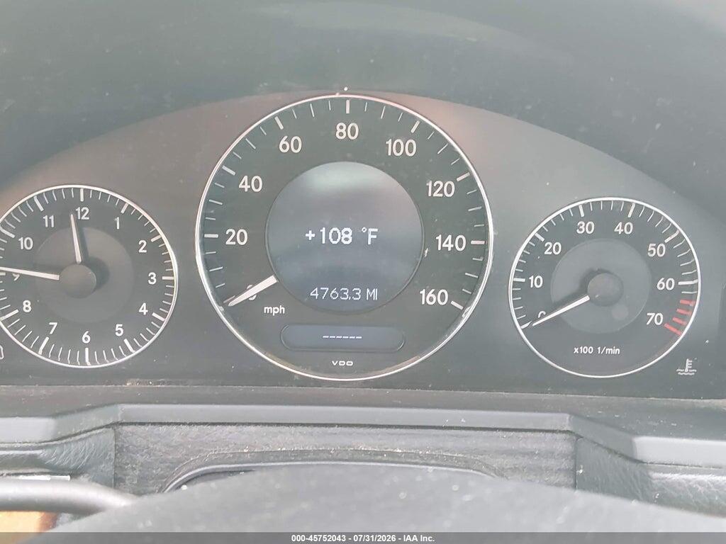 WDBUF87X09B376523 2009 MERCEDES-BENZ E 350 photo no. 7