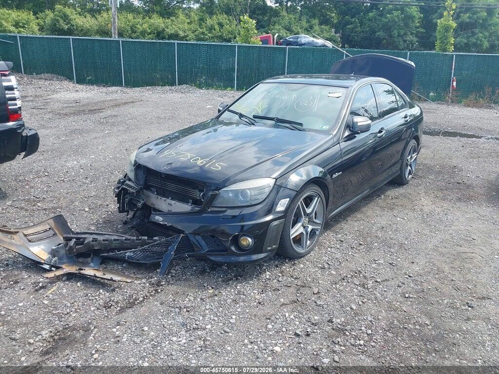 WDDGF77X39F302102 2009 MERCEDES-BENZ C 63 AMG photo no. 2