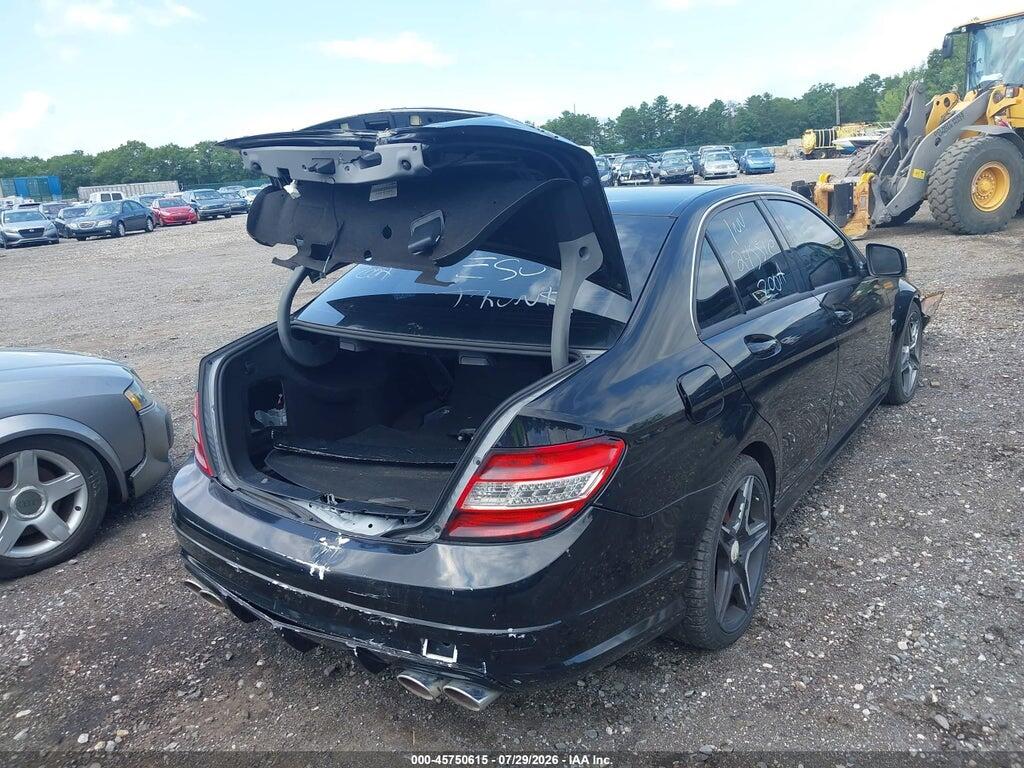 WDDGF77X39F302102 2009 MERCEDES-BENZ C 63 AMG photo no. 4