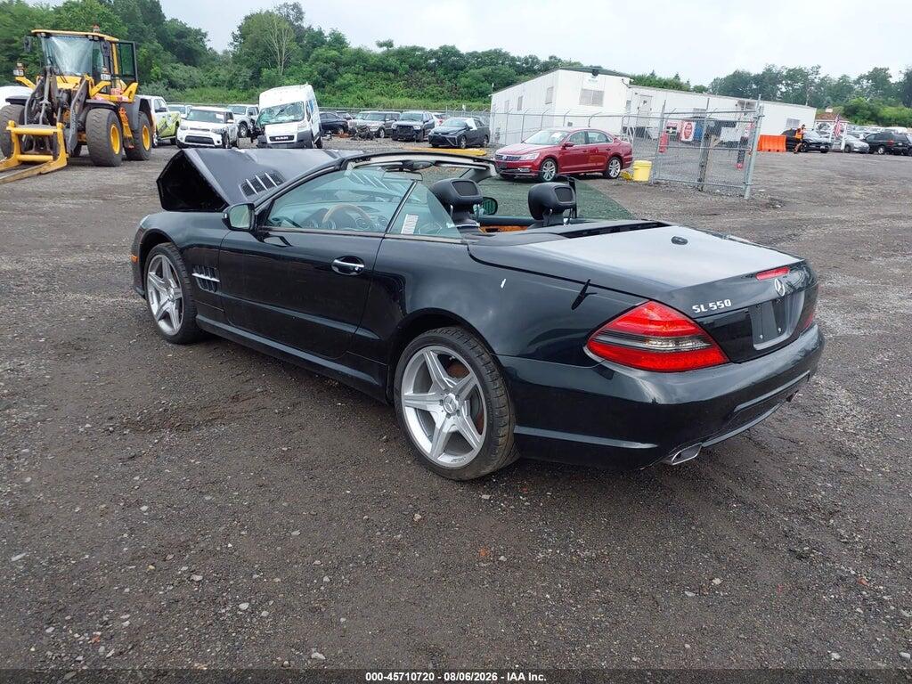 WDBSK71F29F144432 2009 MERCEDES-BENZ SL 550 photo no. 3