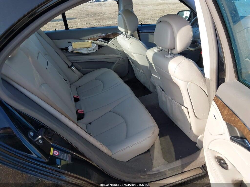 WDBUF87X09B384282 2009 MERCEDES-BENZ E 350 photo no. 8