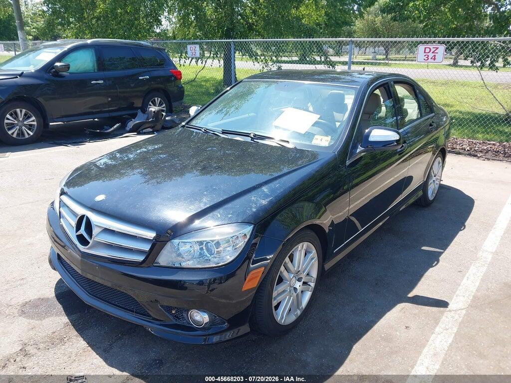 WDDGF81X29F330374 2009 MERCEDES-BENZ C 300 photo no. 2