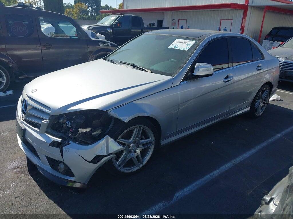 WDDGF54X89R068398 2009 MERCEDES-BENZ C 300 photo no. 2